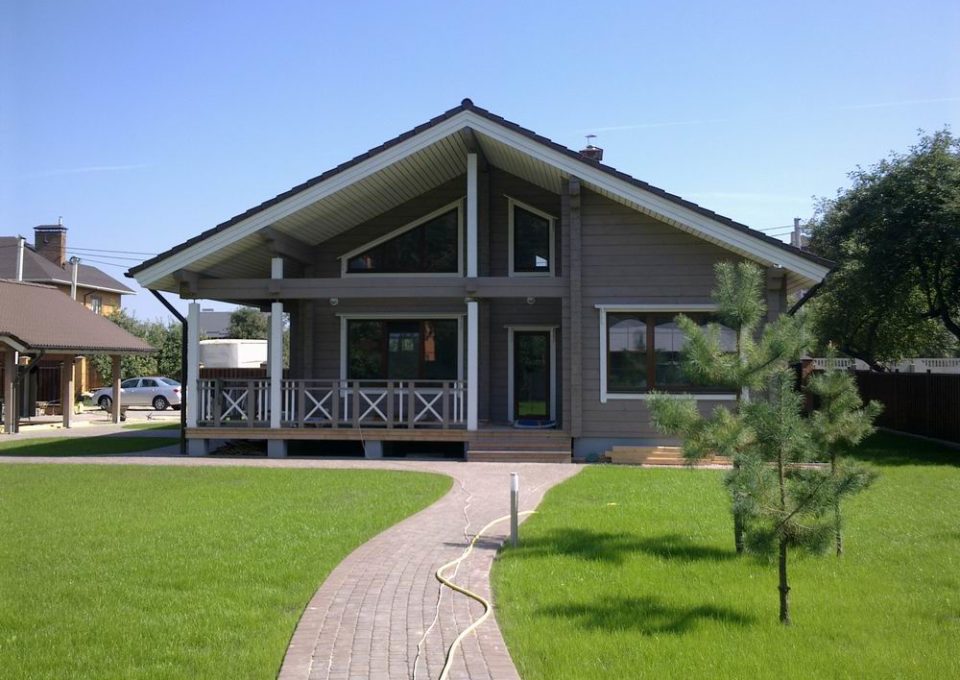 Финские дома из клееного бруса