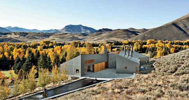 Дом в солнечной долине Sun Valley.