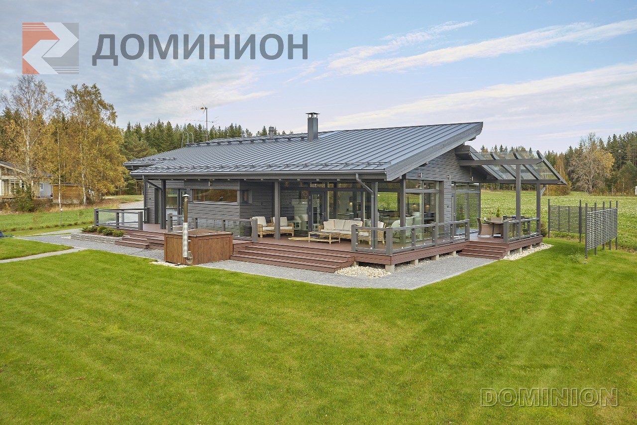 Финский проект дома «225 FINLAM»: эволюция от клееного бруса к CLT-монолиту Imperial